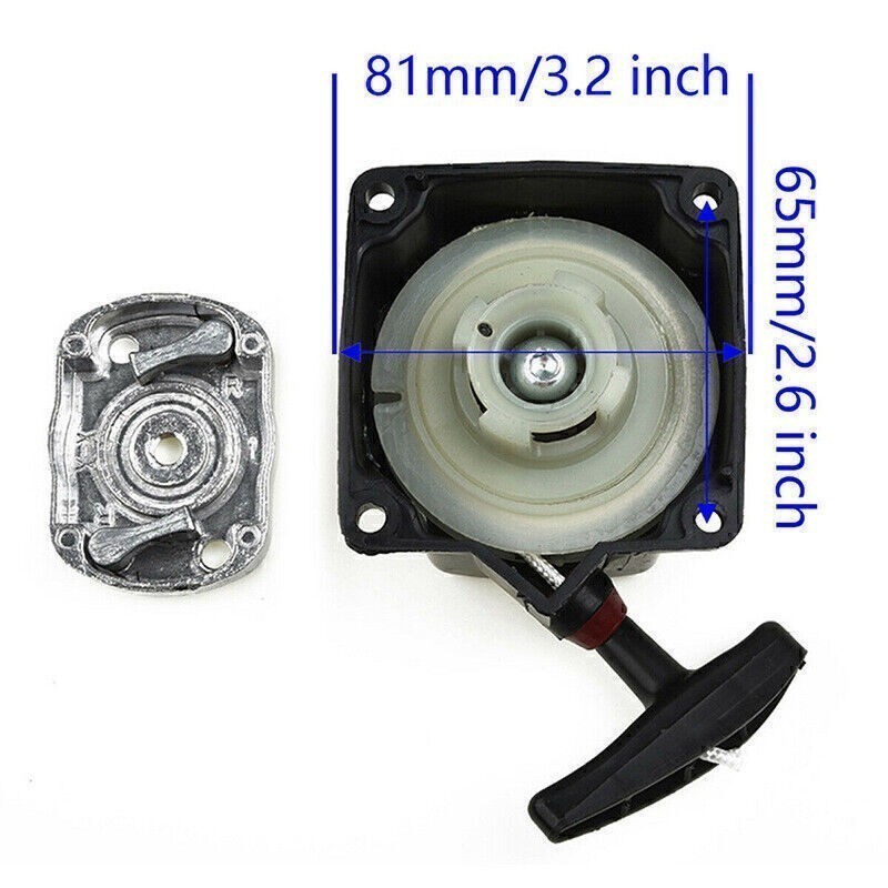 Universal Recoil Pull Start Starter Assembly For 47cc/49cc Engine Strimmer gallery