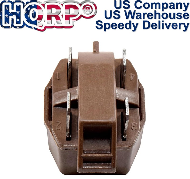 HQRP PTC Start Relay/Starter Replacement for Whirlpool ET Series Refrigerators gallery