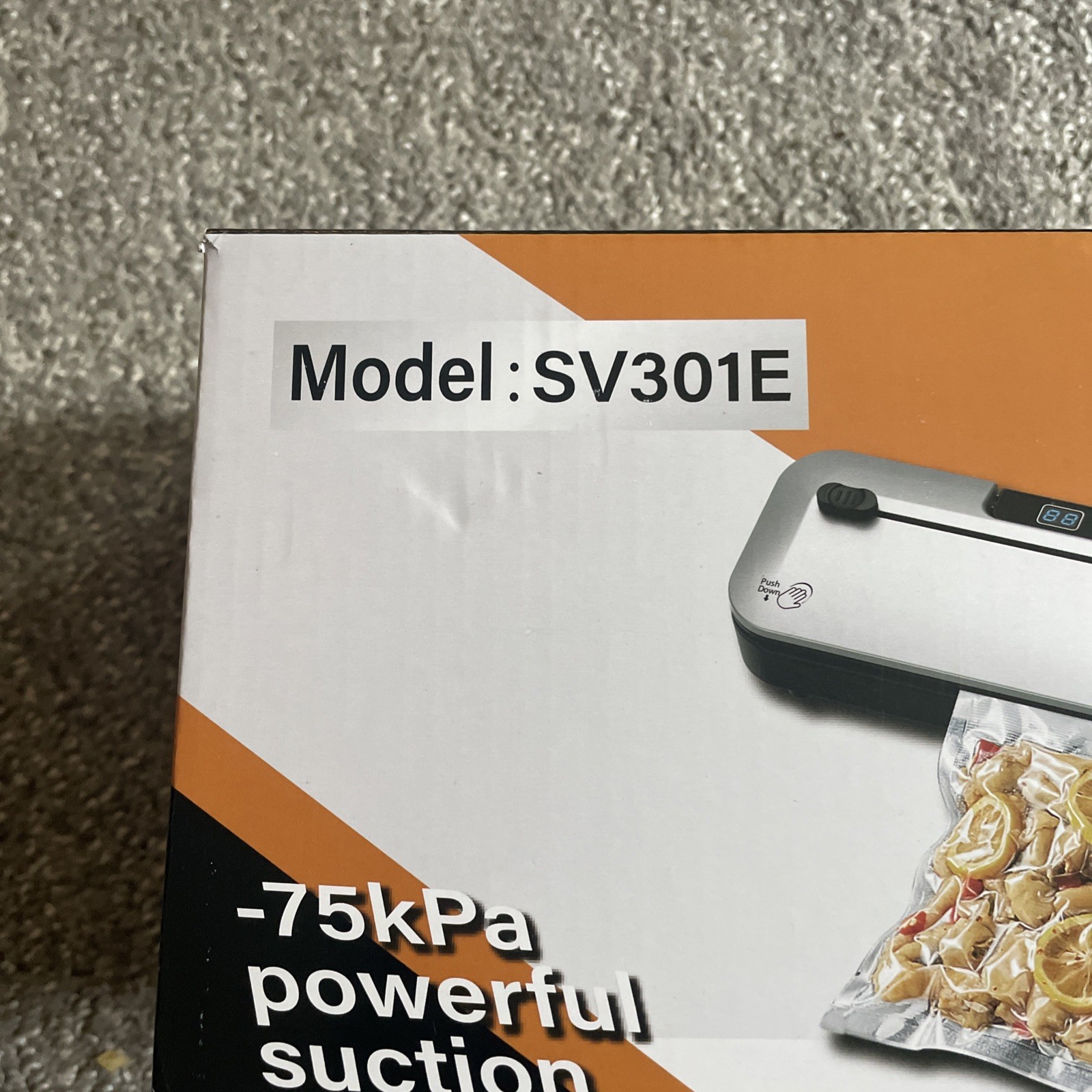 Vacuum Sealer Model SV301E. Negative Pressure. -75kPa New gallery