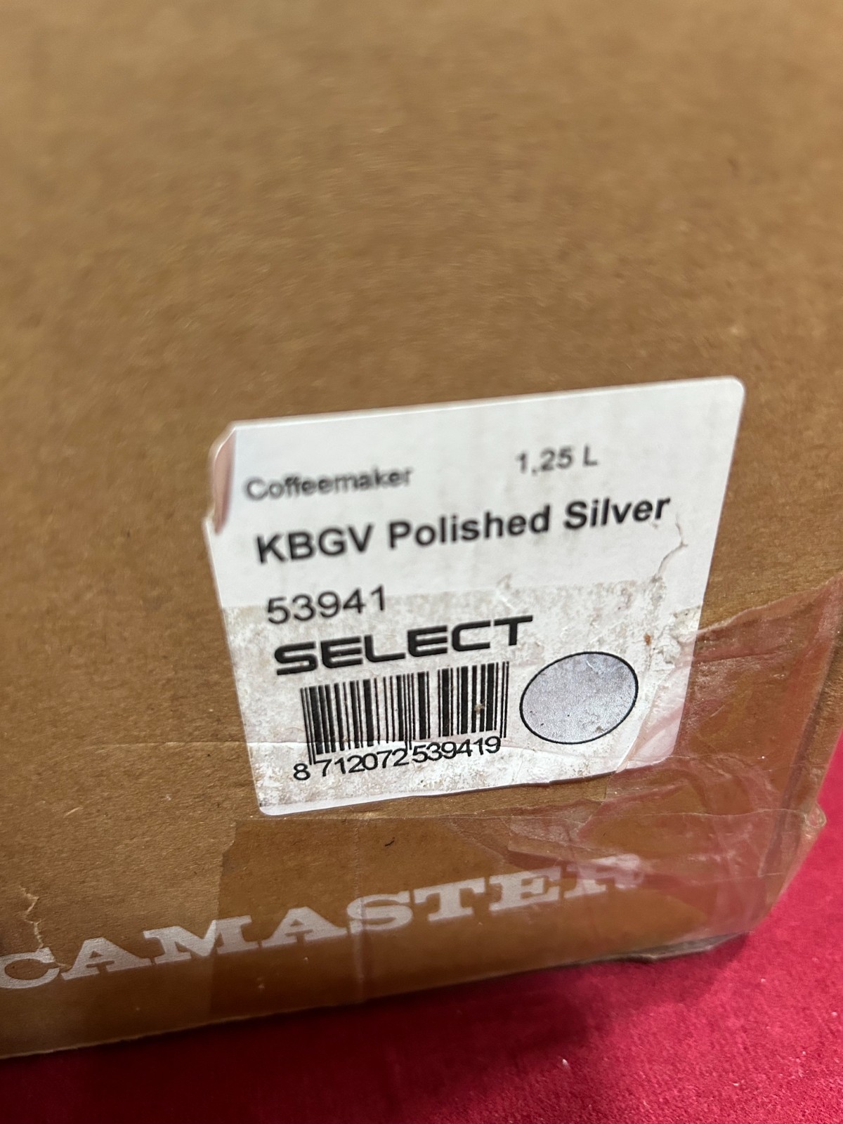 Technivorm Moccamaster 53941 KBGV Select 10-Cup Coffee Maker, Polished Silver, gallery