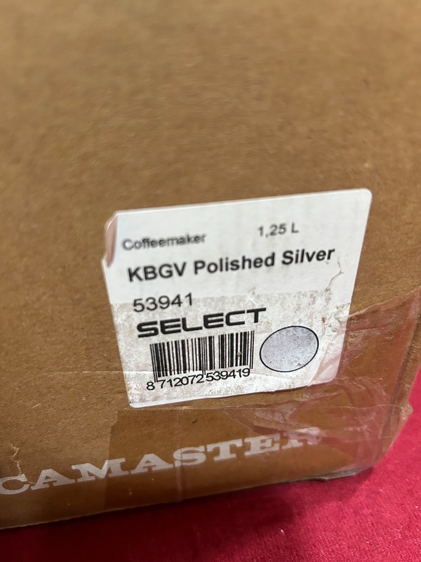 Technivorm Moccamaster 53941 KBGV Select 10-Cup Coffee Maker, Polished Silver, gallery