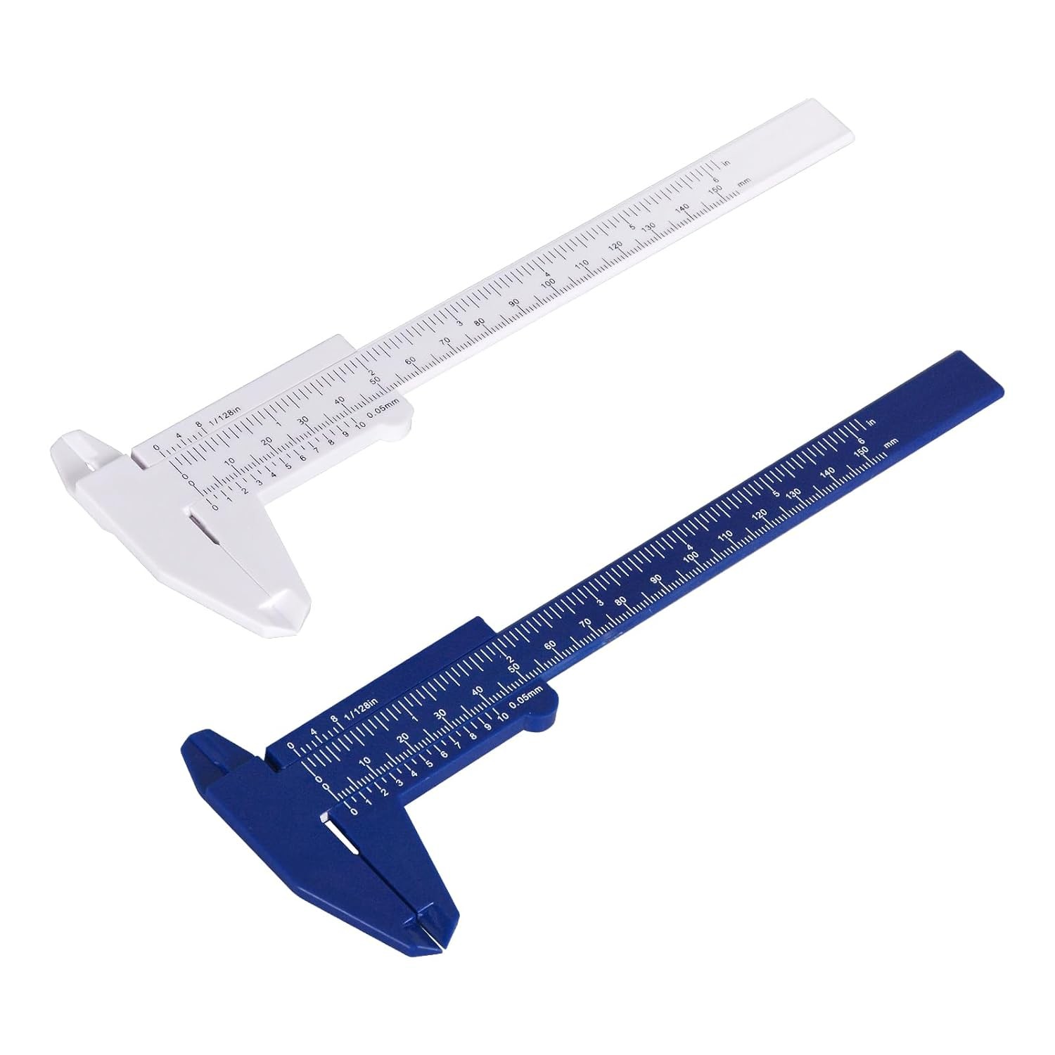 Ultrassist 2PCS 150mm Plastic Vernier Caliper Mini 0-6" Measuring Tools gallery