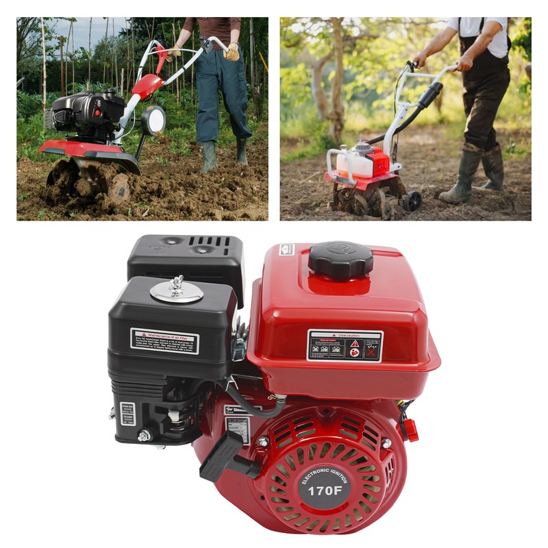4-Stroke 7.5HP Gasoline Engine Pull Start Gasoline Engine Single Cylinder Engine gallery