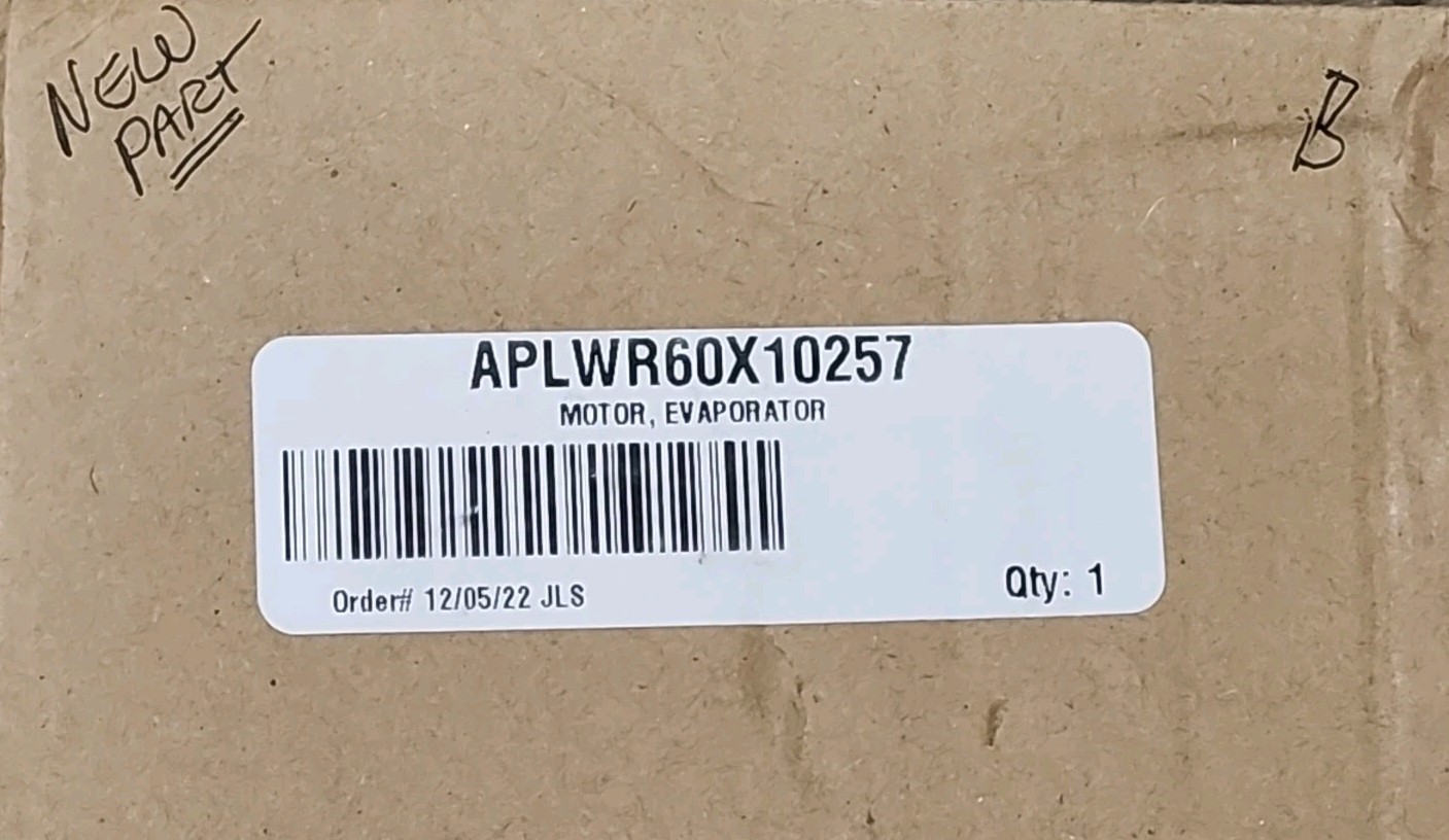 Evaporator Fan Motor Compatible with GE Refrigerator WR60X10257 Sealed 📦 gallery
