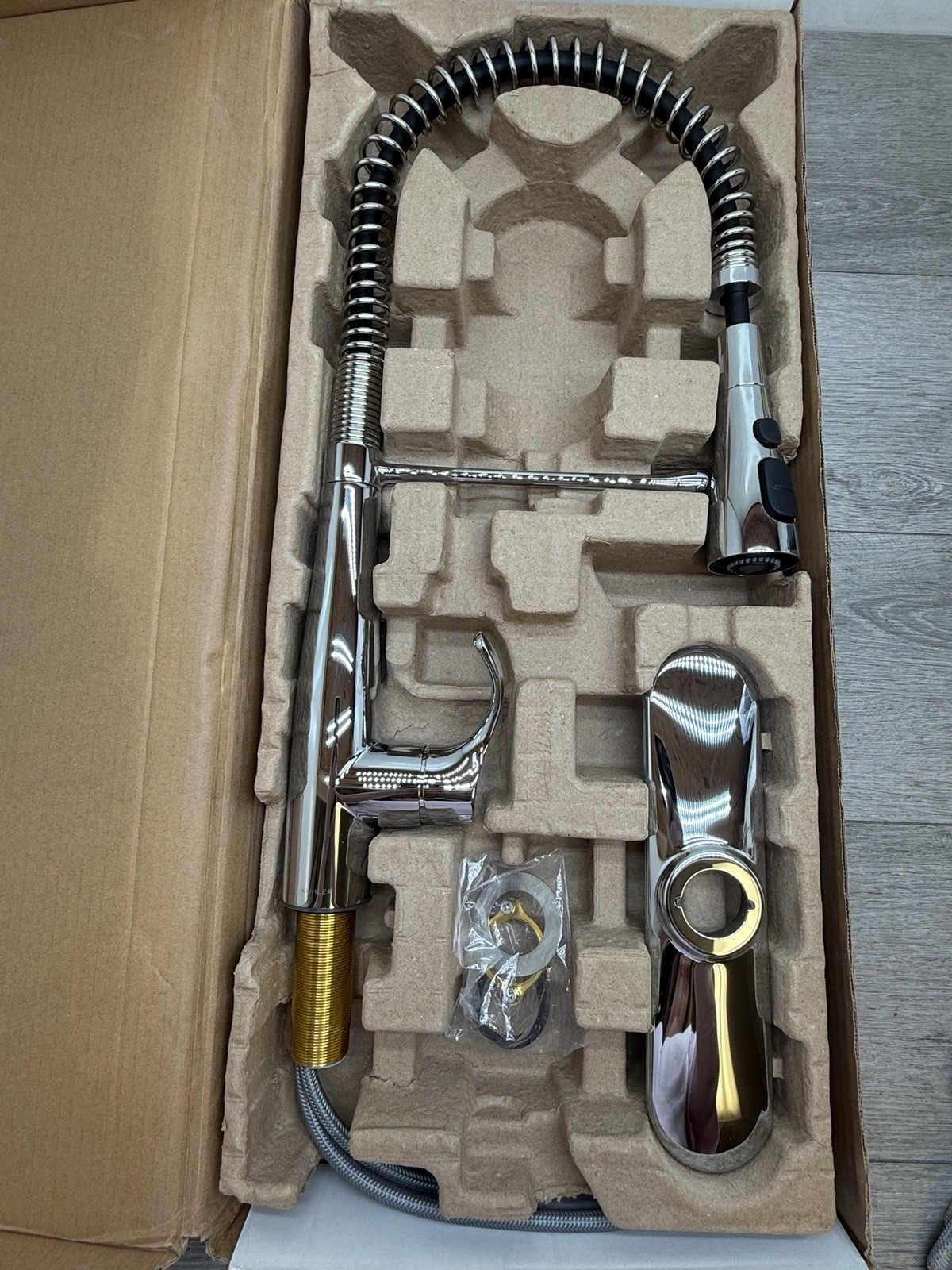 Kohler K-22033-CP Simplice Kitchen Faucet 1.5 GPM, Polished Chrome *Scratches* gallery