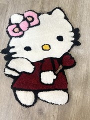 New Hello kitty Comfortable Pink mat 23”×24” 59×62cm cover rug Sanrio