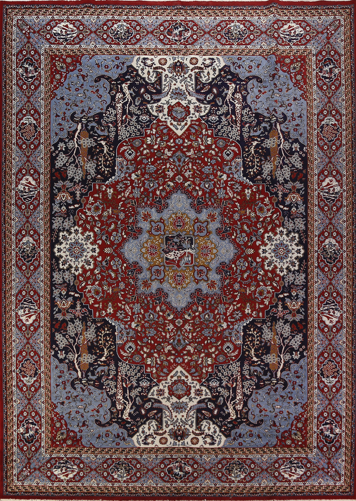 Traditional Style Red 10x13 ft Turkish Area Rug Elegant Rugs gallery