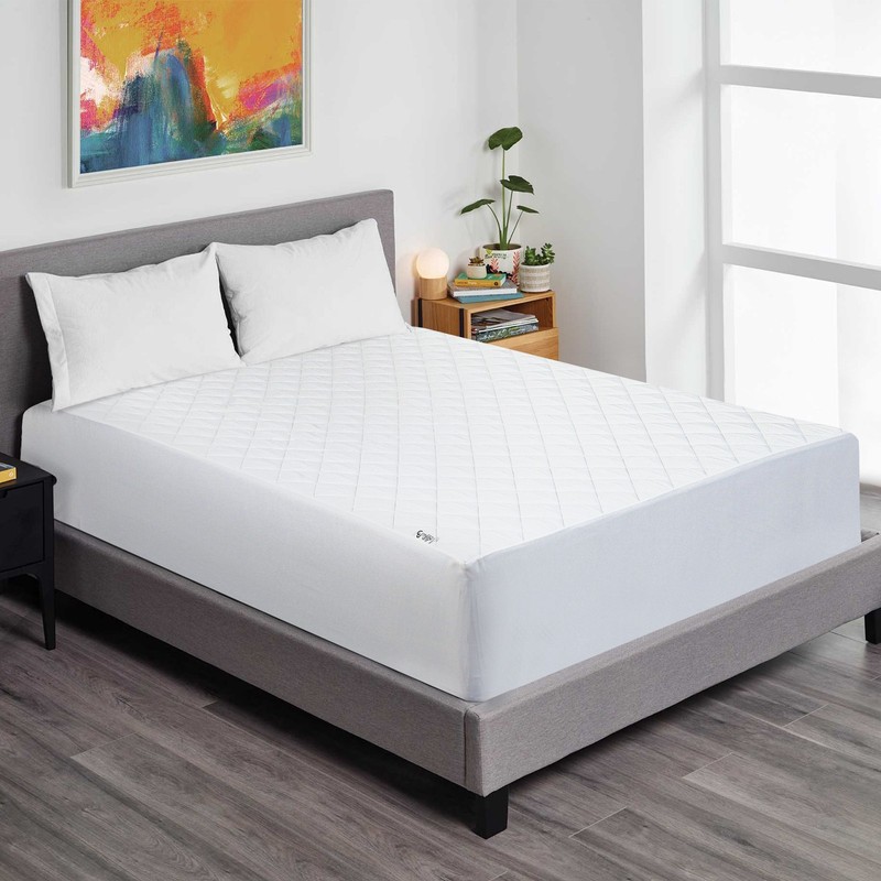 Waterproof Mattress Protector Pad Hypoallergenic Breathable Fitted Bed Covers gallery