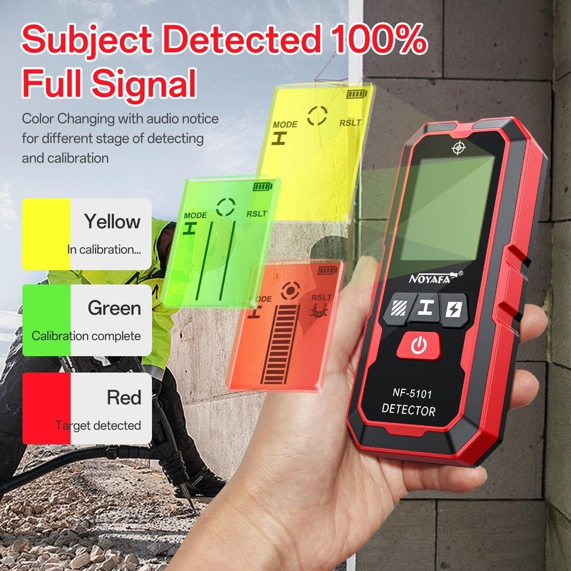Stud Finder Wall Scanner LCD Display Detector Tester for Wood AC Wire Metal Pipe gallery