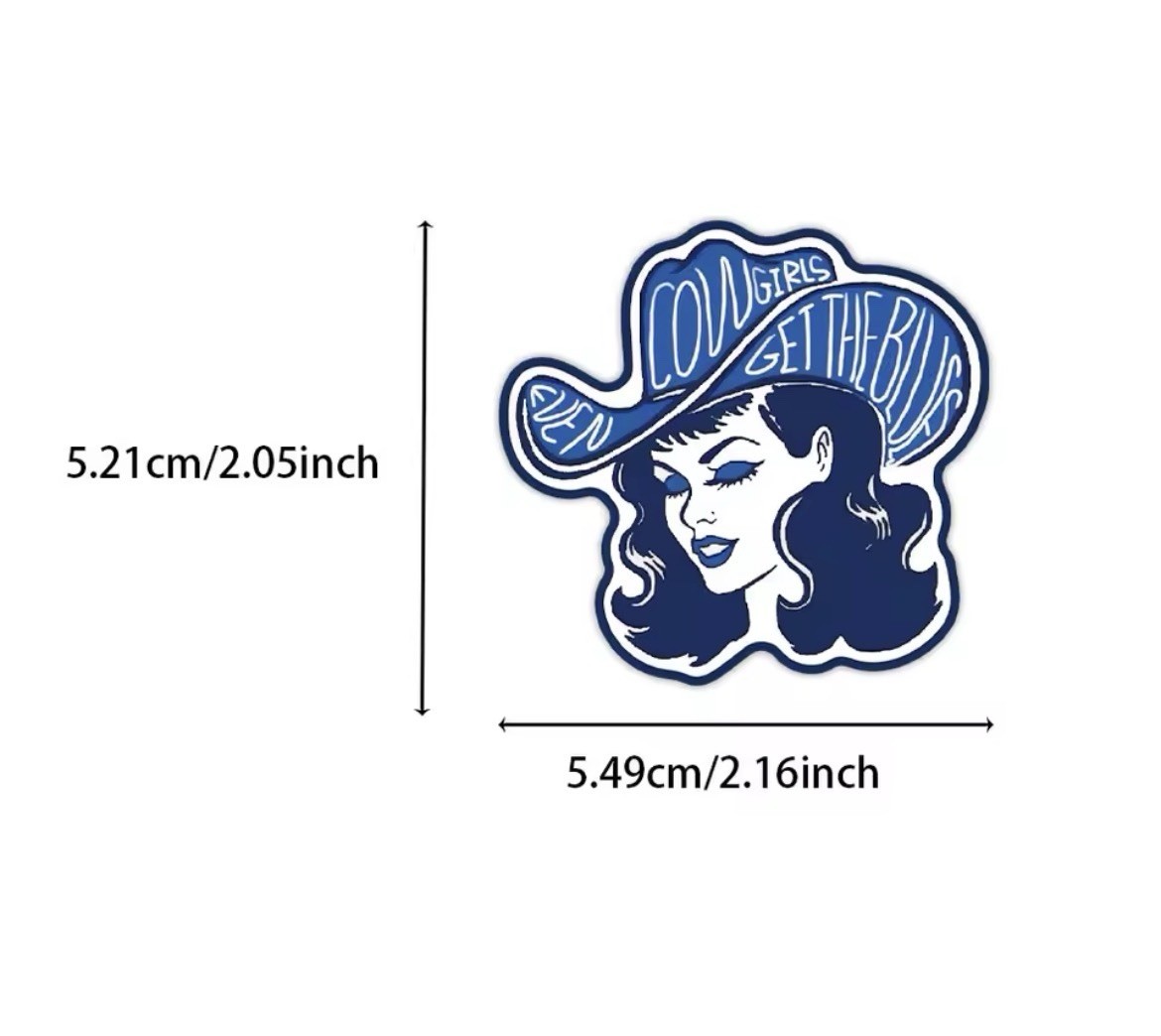 Western Cowboy Style 50pc Stickers Matte Western Cowgirl Stickers FREE SHIPPING gallery