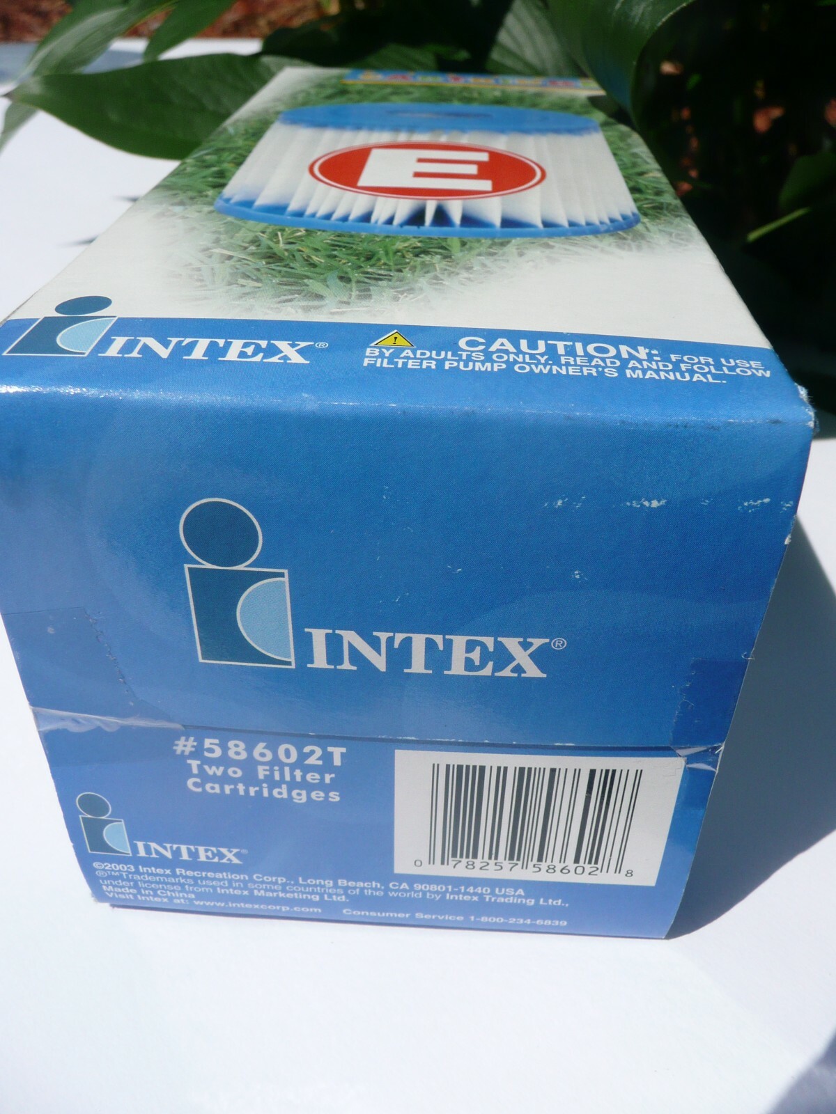 Intex 58602T Pool Filter Cartridges Filter E 2 Pack gallery