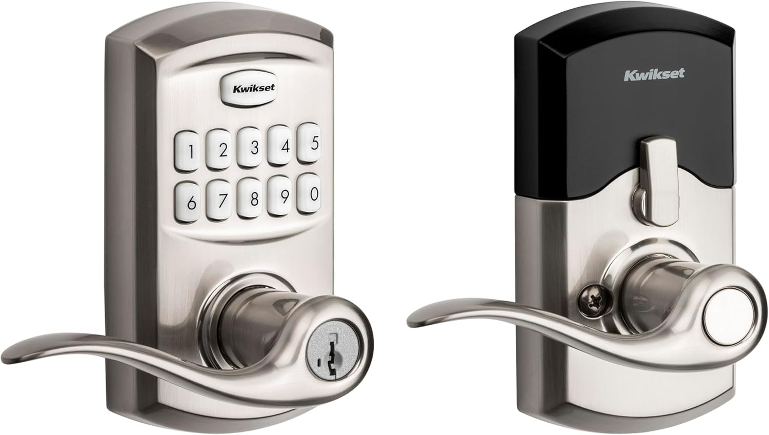 Kwikset SmartCode 917 Keypad Electronic Lever Keyless Entry Deadbolt (Open Box) gallery