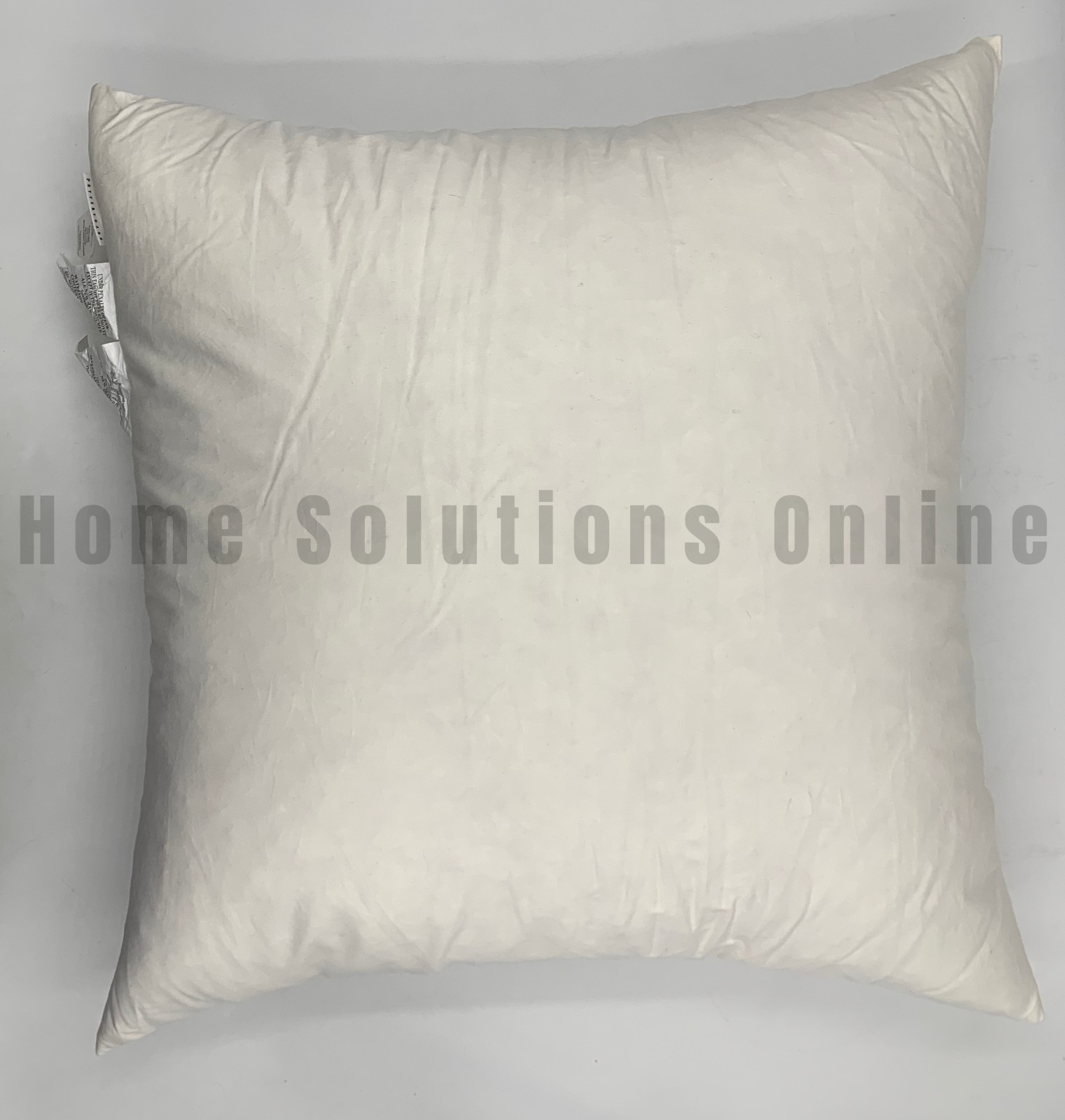 Pottery Barn 200 Thread Count Down Feather Pillow Insert 24" Sq #U3011 gallery