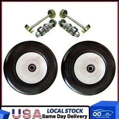 2Pack Front Solid Wheel Tire No Flat Puncture For Exmark Lazer Toro 13x5x6–QP