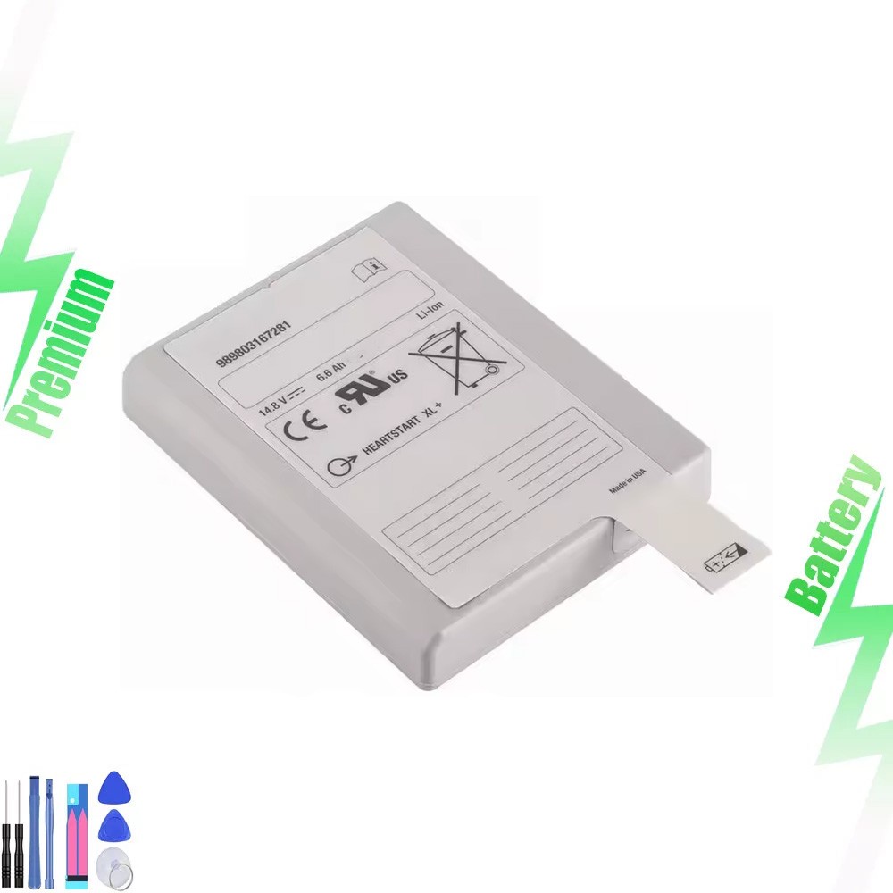 New Battery for Philips HEARTSTART XL+ / 989803167281 / 14.4V gallery
