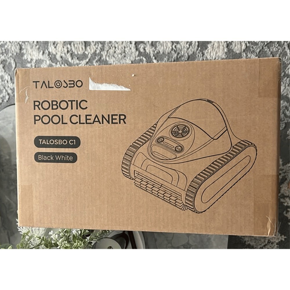 Cordless Robotic Pool Cleaner Wall Waterline Vacuum Inground Pools 1615 Sq Ft gallery