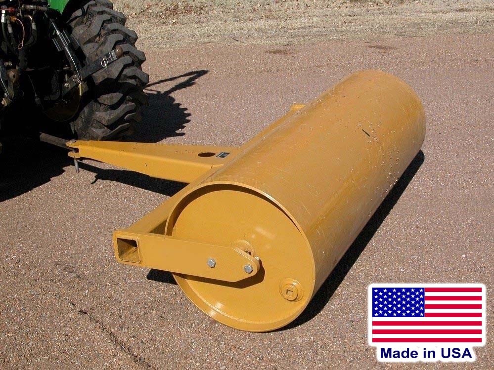 4 ft Drum Roller - Pull Behind - Drawbar Hitch - 625 lbs Empty - 69 Gal Capacity gallery