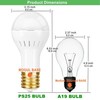 2-Pack Mogul Base 3 Way Bulbs LED 10/20/30 Watts,Replacement Incandescent Lig... gallery