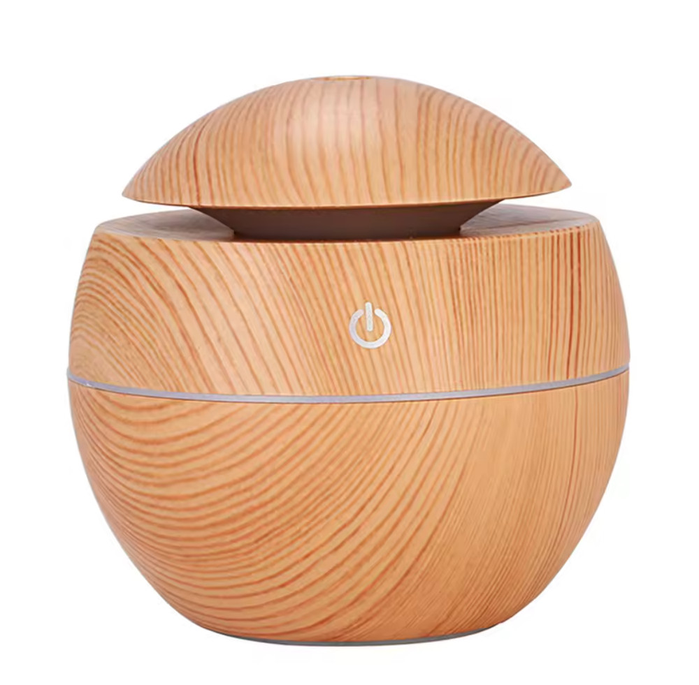 Humidifier Electric Air Aroma Diffuser Wood Ultrasonic Air Humidifier Essential
