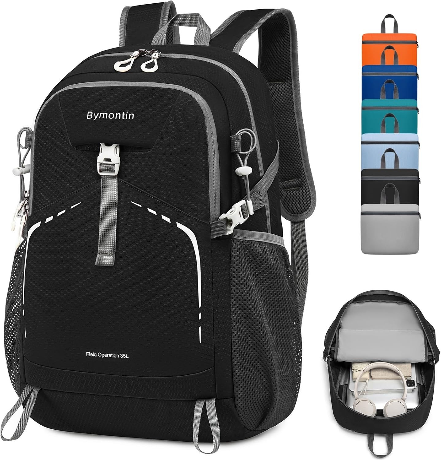 35L Lightweight Packable Backpack – Durable Foldable Daypack for Travel, Hiki... 2