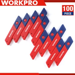 WORKPRO 100PC 18mm Snap-off Replacement Blades SK5 Steel Blade for Utility Knife