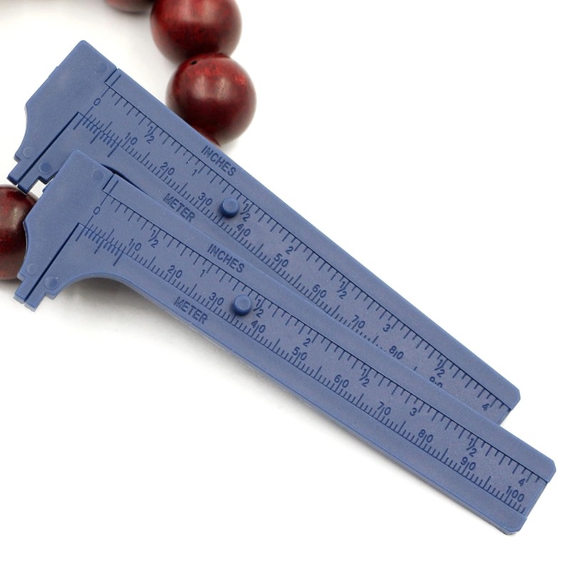 Small 0-100mm Mini Vernier Calipers Gauges Measurement Tool Double Scale Rulers gallery