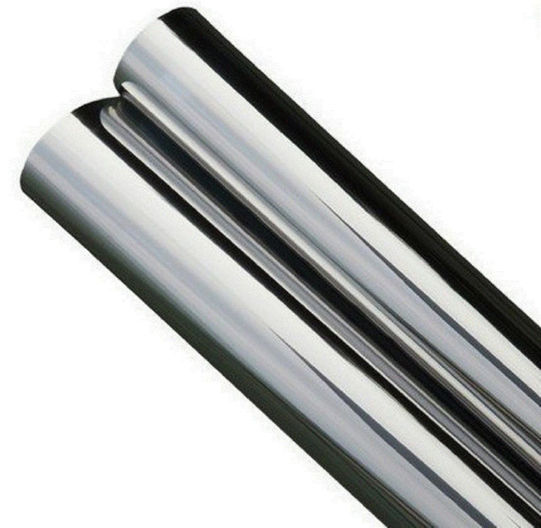 Silver Black one way mirror 5% Window Tint Film Auto Residential Intersolar® gallery