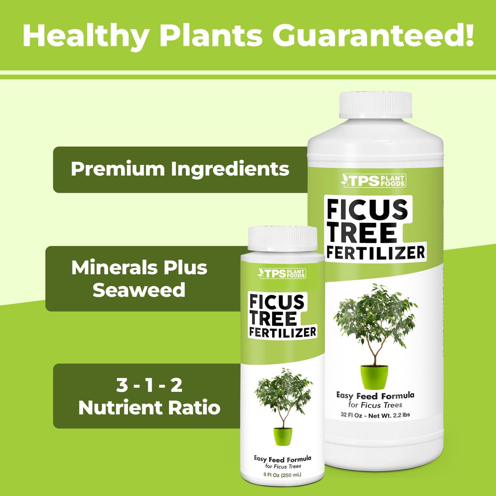 TPS NUTRIENTS Ficus Tree Fertilizer for All Ficus, Fig and 8 oz (1/2 Pint) gallery