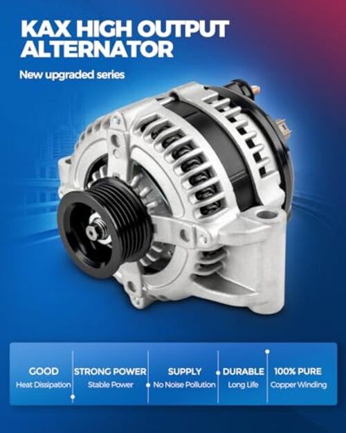 Alternator Compatible with 00-04 Outback, 03-05 Forester, High Output 13889N gallery