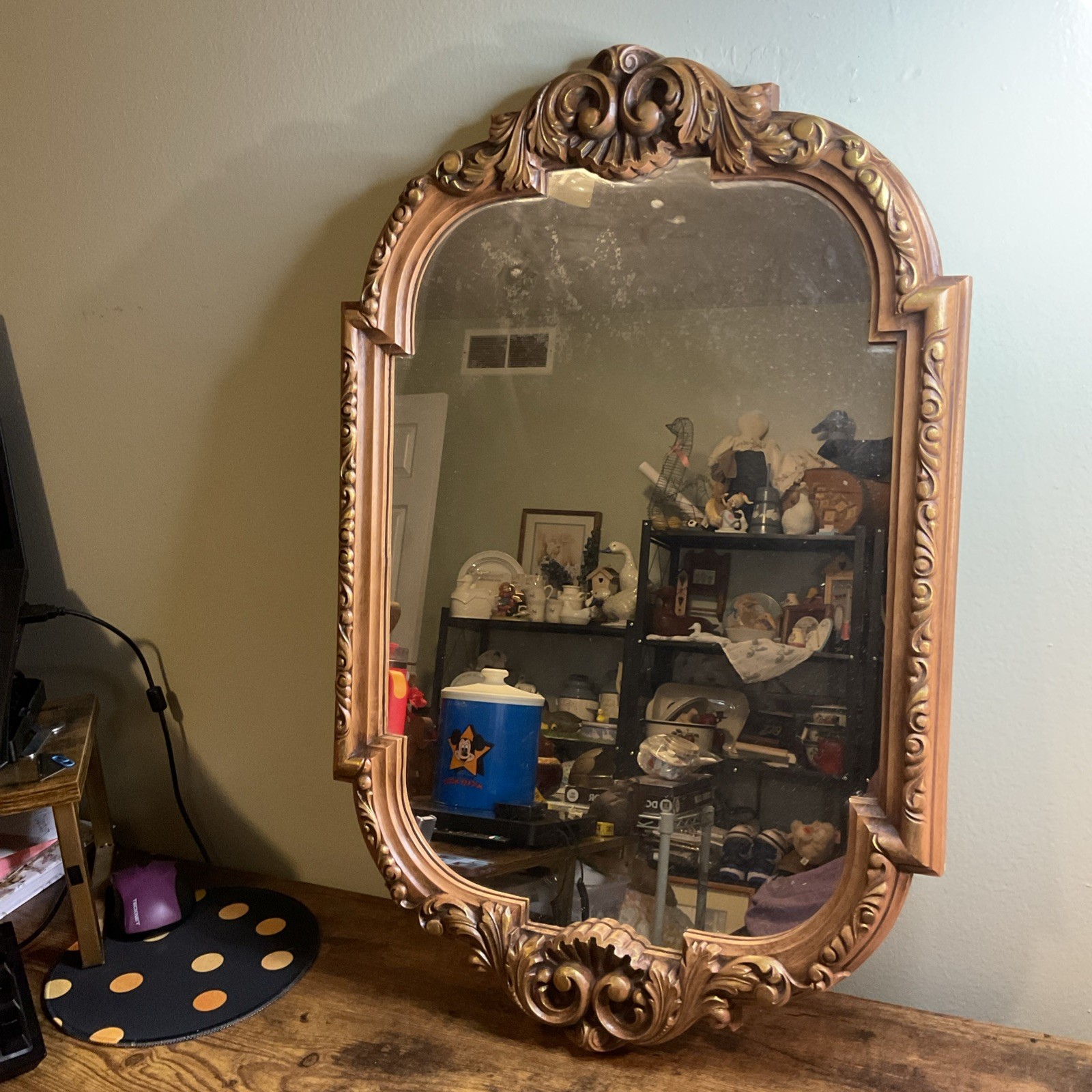 1970s Medium Rococo Style Mirror - Rococo - 1970s - Wall Decor - Mirror - Mirror gallery