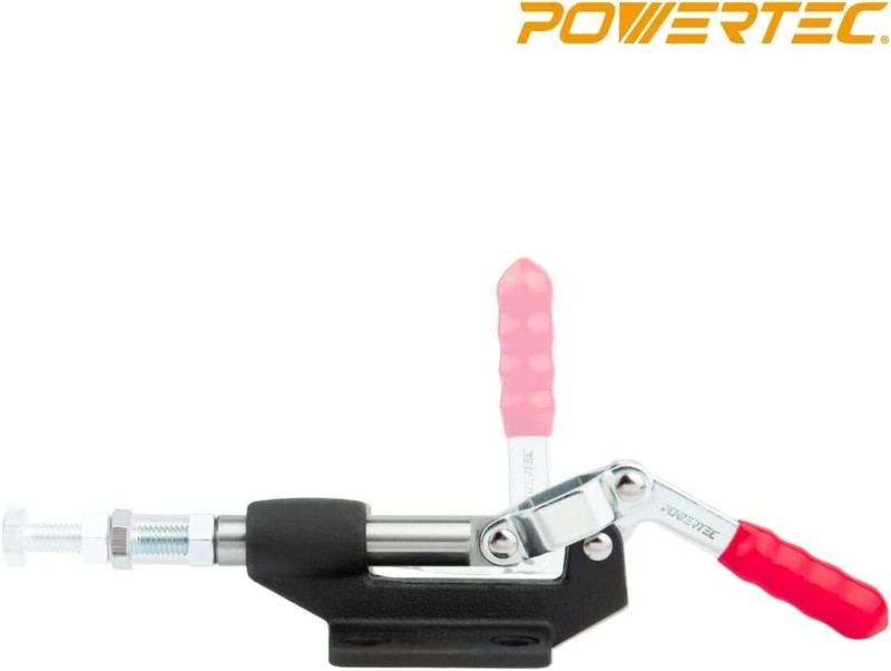 POWERTEC 500 lbs Push Pull Toggle Clamp 305CM/Pull Quick-Release Clamp 2PK gallery