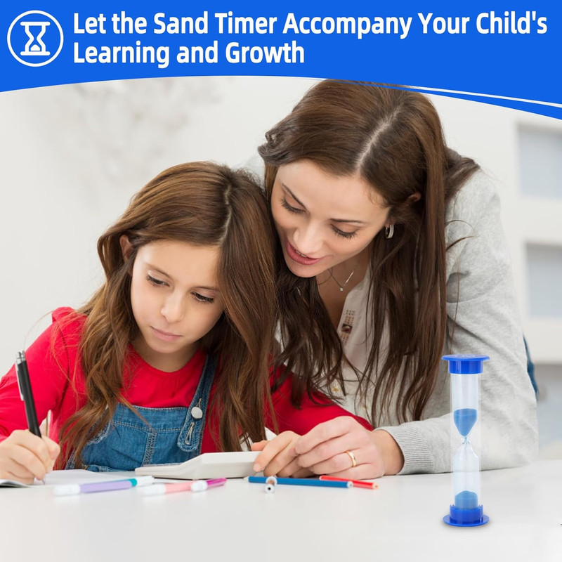 Plastic Sand Timer Sandglass Hourglass Sand Clock Timer 30 sec, 1 min, 2 mins... gallery