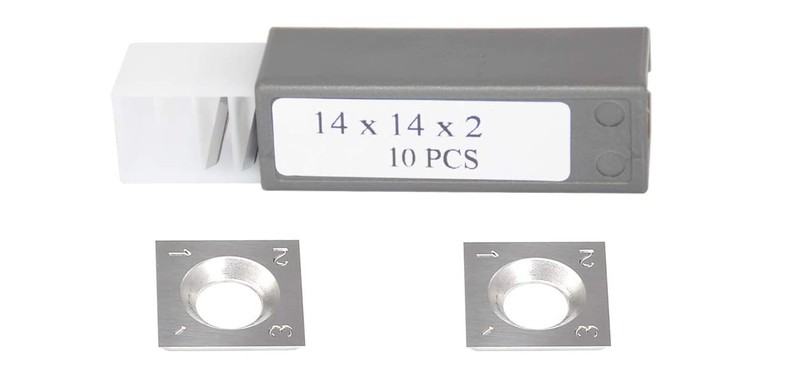 14mm Jointers Planer Carbide Insert For Spiral/Helical Planer -10 Pack gallery