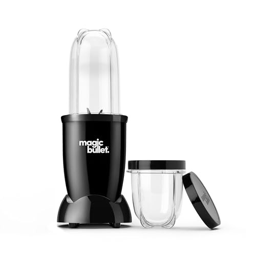 Magic Bullet 7-Piece Blender Set 250W & Food Processor 2 Cups Silver MBR-0701AK gallery