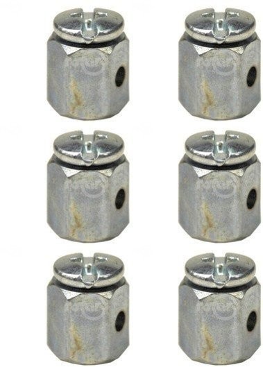 6 PK Rotary 267 Universal Wire Stop Swivel for Throttle Choke Cable Mini Bike gallery
