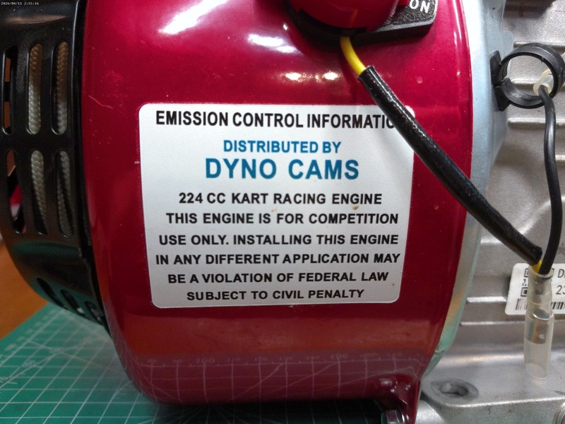 224cc Max Performance Built engine ARC Flywheel And Rod CM SuperX Cam video gallery