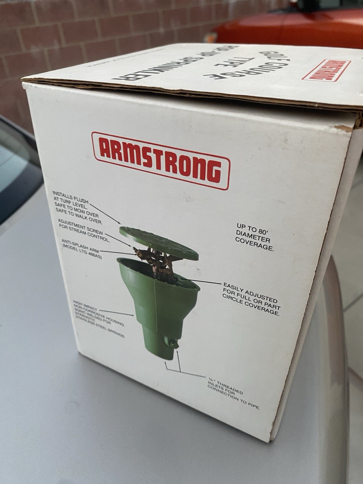 Armstrong LTG 468 Brass Golf Course Pop Up Sprinkler 1/2” gallery