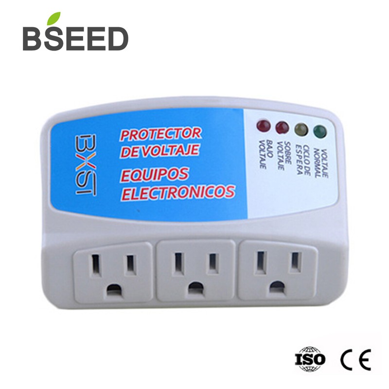 4Pcs US Voltage Power Surge Protector 120V Refrigerator Brownout Appliance gallery