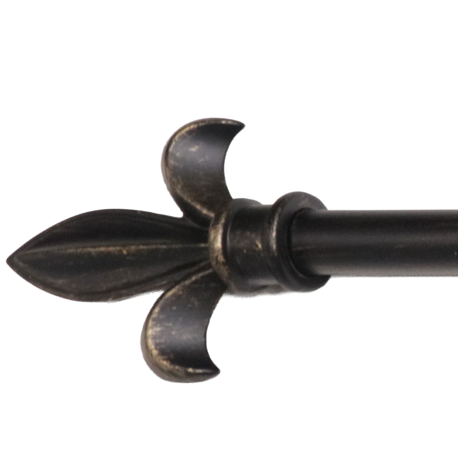 Fleur de Lys Antique Tapestry Rod, Versatile 48-84 in, Ideal for Home Decor gallery
