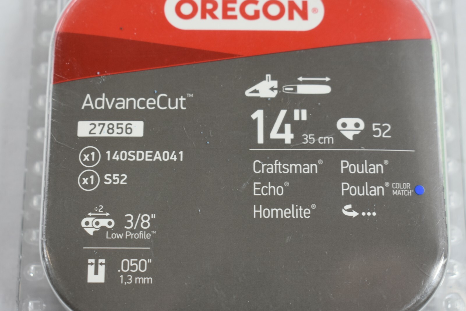 Oregon 14In Chainsaw Extender Bar & Chain Combo 14 In .050 In 3/8 In gallery