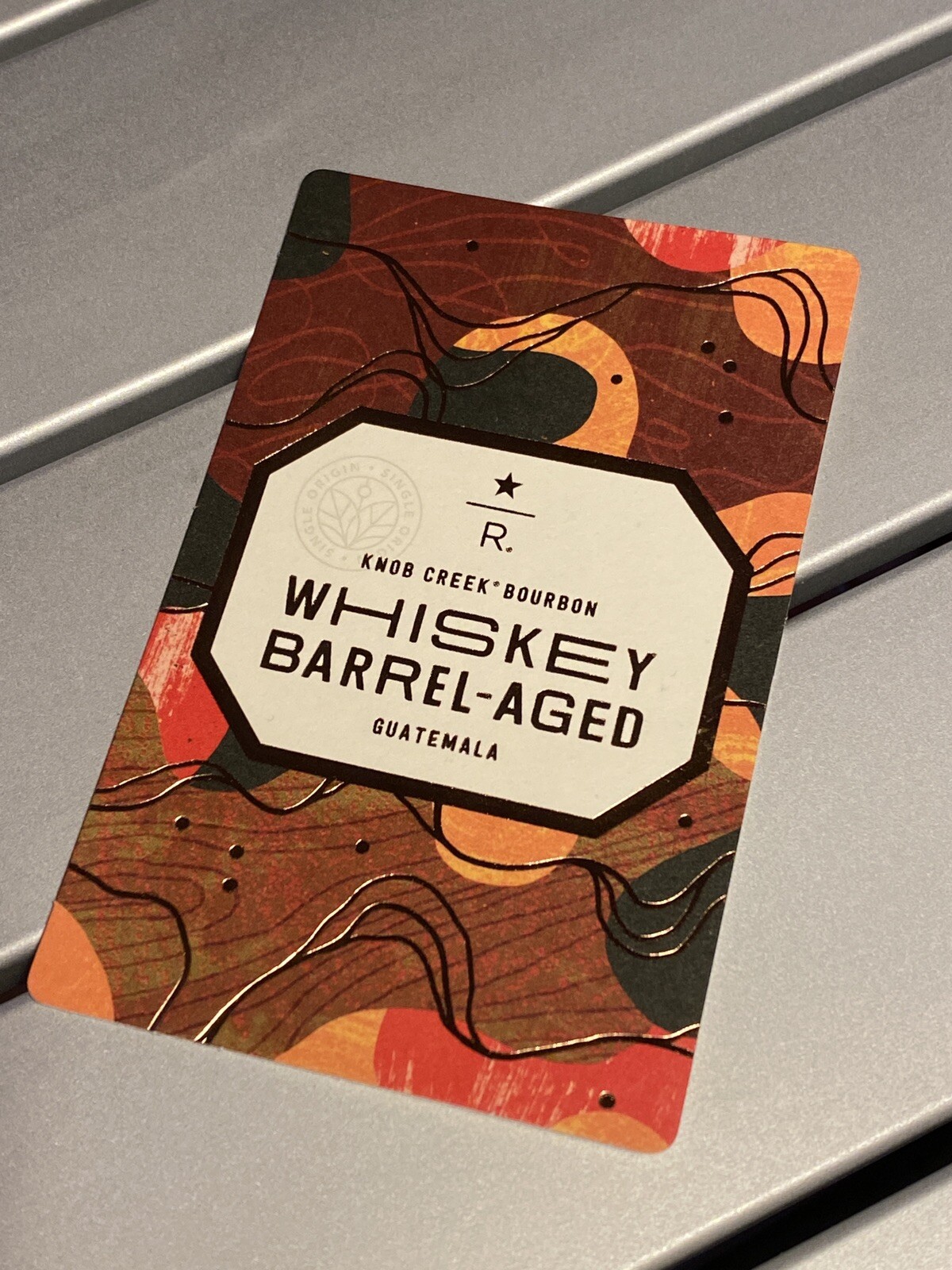 NEW STARBUCKS RESERVE KNOB CREEK BOURBON WHISKEY BARREL-AGED GUATEMALA, 2 Pack gallery