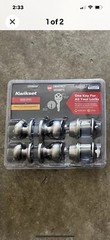 Kwikset Nickle Exterior Single Cylinder Deadbolt Multi Pack. 1 Set 4 Locks. NEW