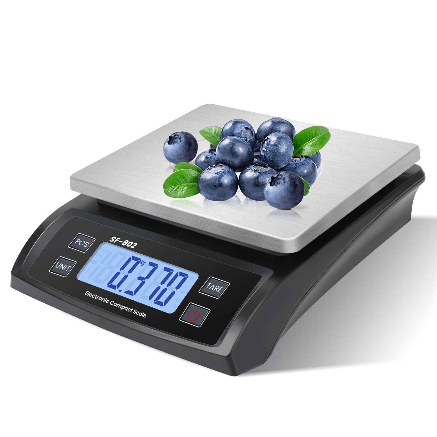 Large Digital Kitchen Scale 30kg/66lb Food Scale for Baking Cooking Stainless... gallery