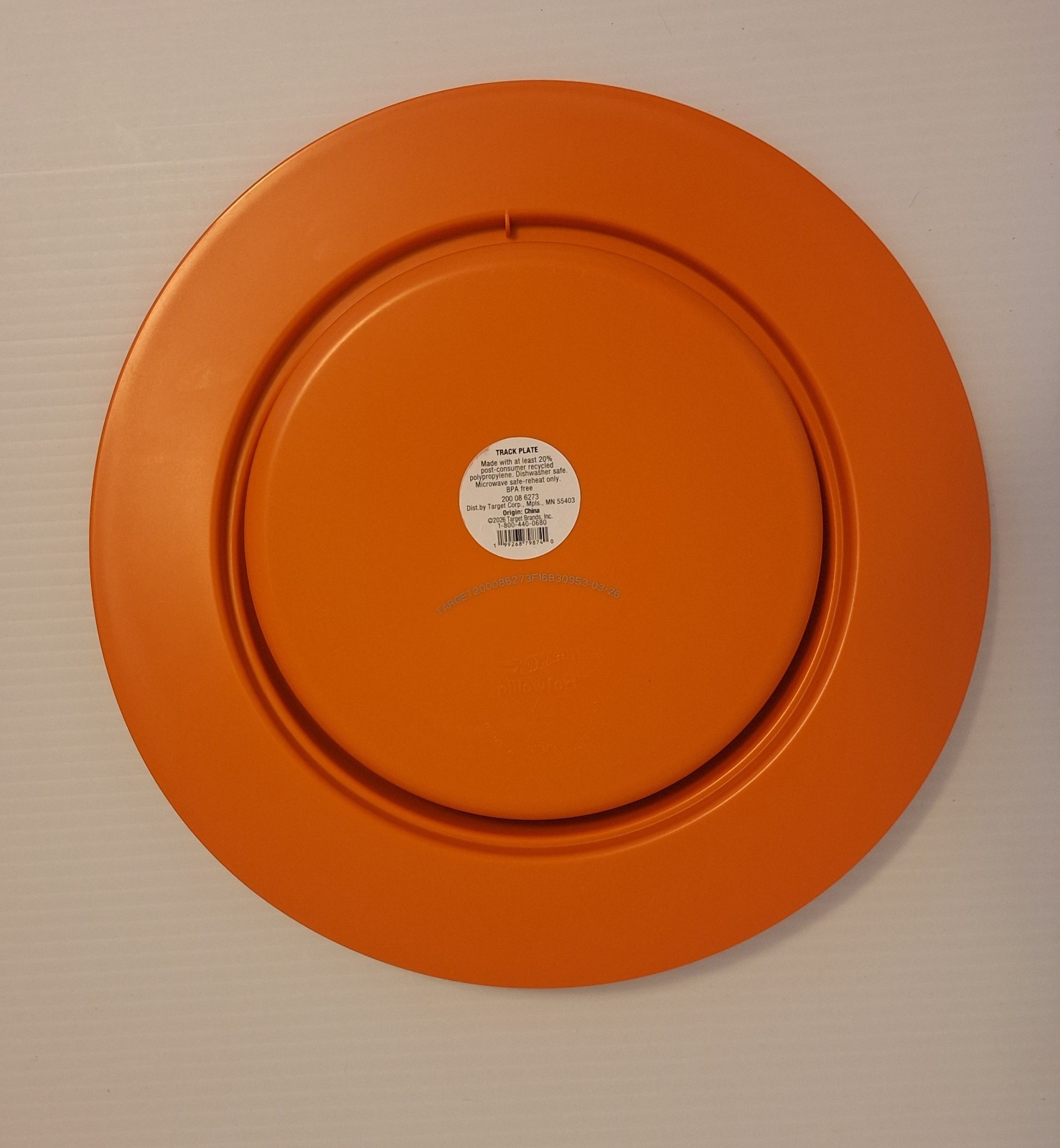 Hot Wheels Tire Track Raceway Plate by Pillowfort 11.25" SOLD OUT gallery