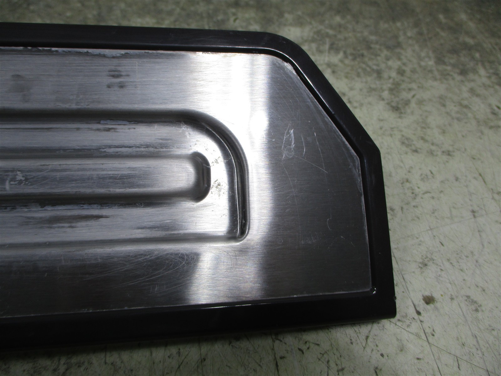 MIDEA REFRIGERATOR DISPENSER TRAY SCRATCHES 9 1/2 X 3 3/4 PART # MRF29D6AST gallery