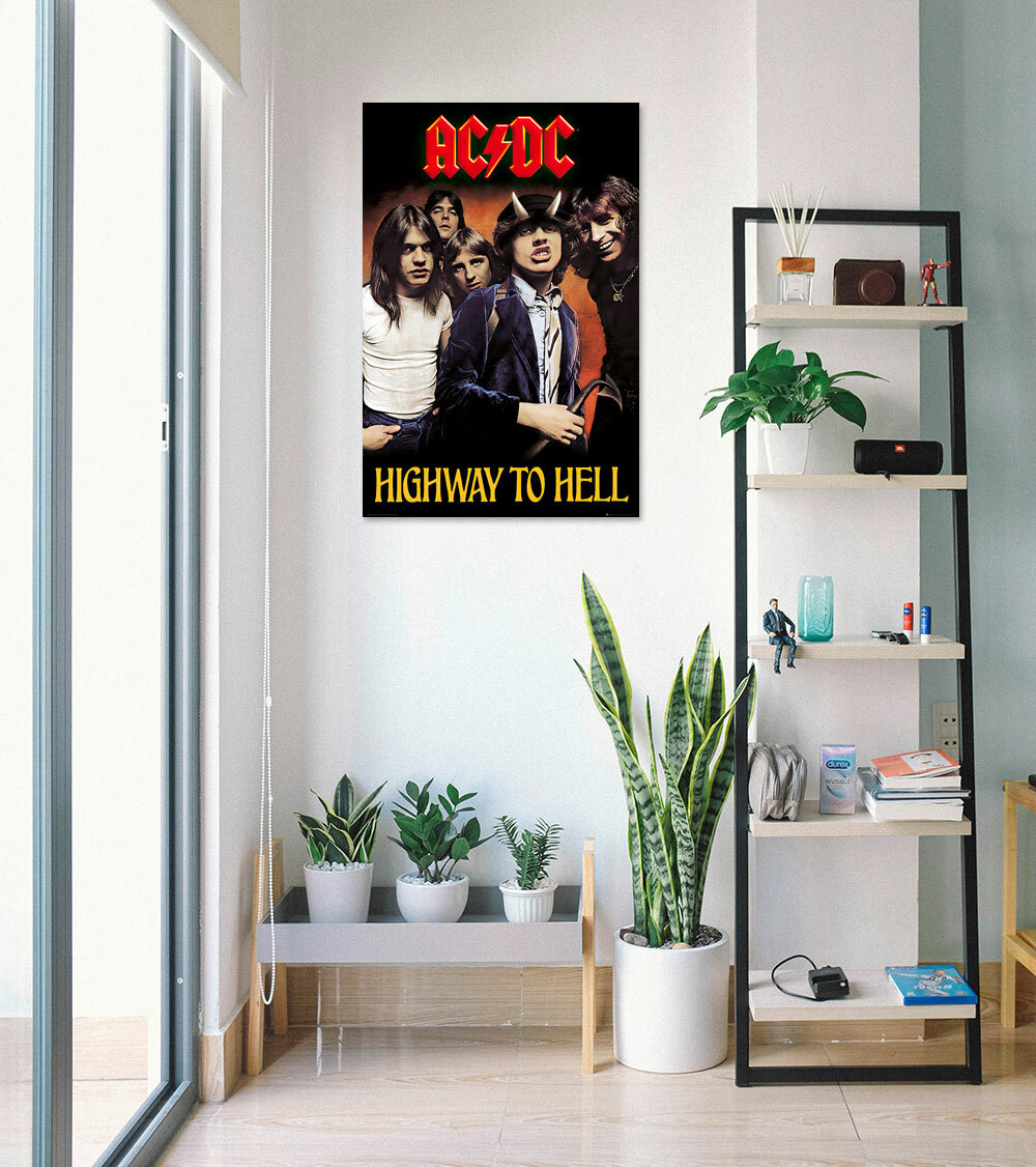 Ac/DC - Music Poster / Print (Highway To Hell) (Size: 24" X 36") gallery