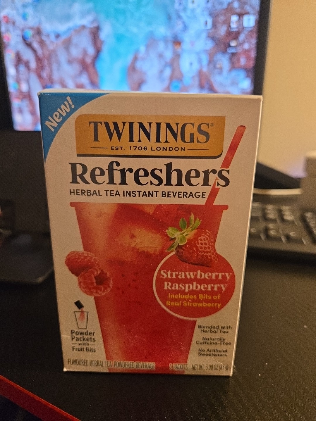 Twinings Strawberry Raspberry Refreshers Exp: 07/2027 gallery