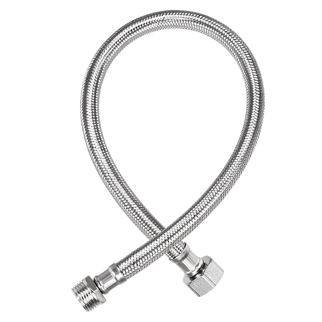 Faucet Supply Line Connector G1/2 Female x G1/2 Male 20" SUS304 Hose gallery