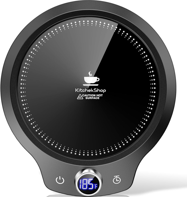 Fast Heating Mug Warmer - 4 Temp Settings & 1-12H Timer, Coffee Cup Warmer Plate gallery