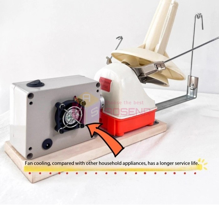 Yarn Ball Winding Machine Home Use Electric Winding Tool Wool bobbin Winder gallery